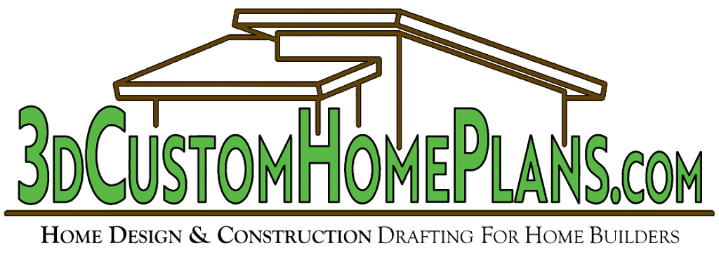 3dCustomHomePlans.com Logo